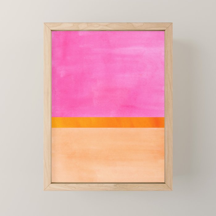 Peachy Berry  Mini Art Print Gallery Image 1