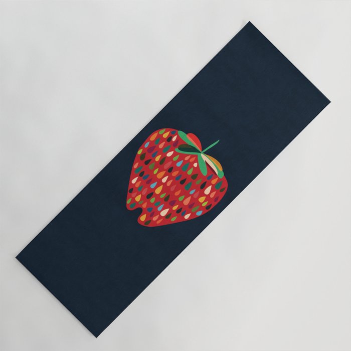 Strawberry Yoga Mat Gallery Image 1