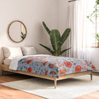 Lovely Red Mushrooms - Bluebg Comforter Gallery Image 2
