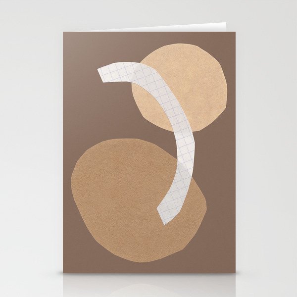 Three Shapes #4 Stationery Card Gallery Image 1