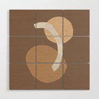 Three Shapes #4 Wood Wall Art Gallery Image 1