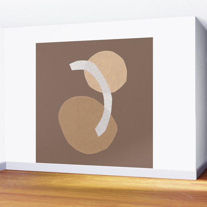 Three Shapes #4 Wall Mural Gallery Image 2