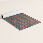 MACHA TEAL COSMOS Yoga Mat Gallery Image 2