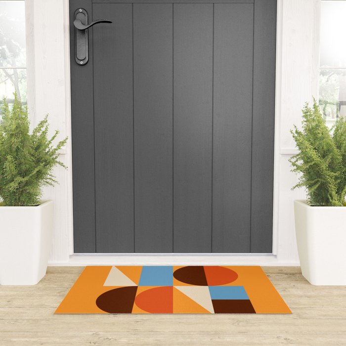 Mid Century 40C Welcome Mat Gallery Image 3