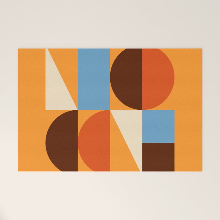 Mid Century 40C Welcome Mat Gallery Image 1
