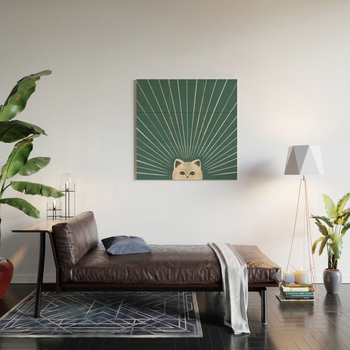 Good Morning son - Kitty Wood Wall Art Gallery Image 2