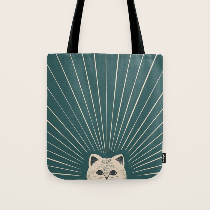 Good Morning son - Kitty Tote Bag Gallery Image 1