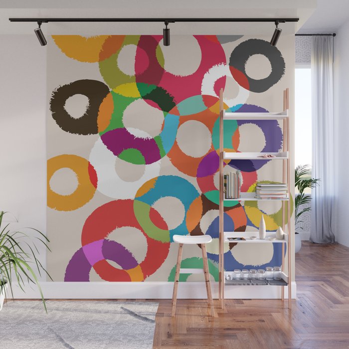 Loop Hoop Wall Mural Gallery Image 1