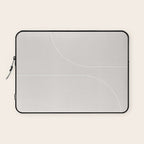 Modern Minimal Line Abstract XLIII Laptop Sleeve Gallery Image 1