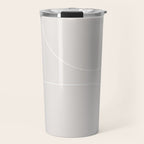 Modern Minimal Line Abstract XLIII Travel Mug Gallery Image 1