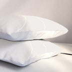 Modern Minimal Line Abstract XLIII Pillow Sham Gallery Image 3