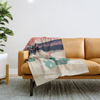 Desert Dawn Throw Blanket Gallery Image 1