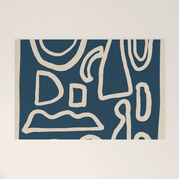 Abstract Shapes 38/9a3 Welcome Mat Gallery Image 1