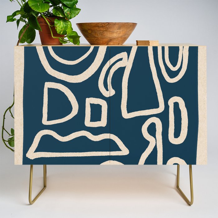 Abstract Shapes 38/9a3 Credenza Gallery Image 1