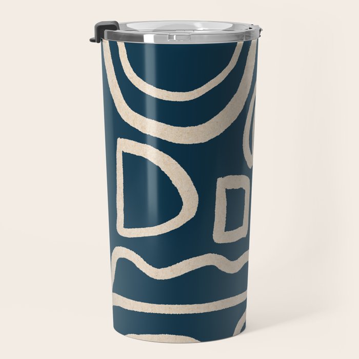 Abstract Shapes 38/9a3 Travel Mug Gallery Image 3