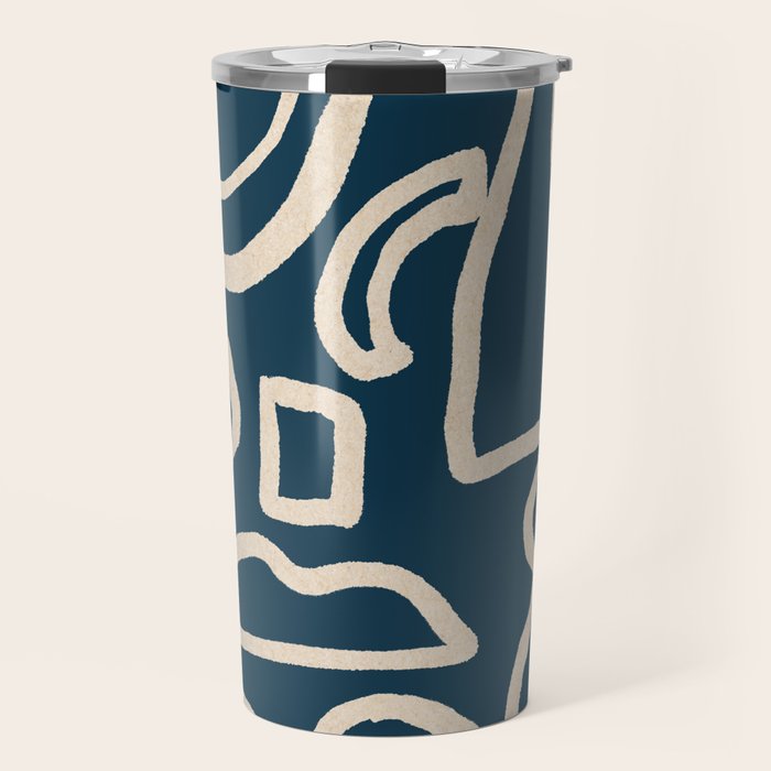 Abstract Shapes 38/9a3 Travel Mug Gallery Image 1