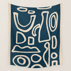Abstract Shapes 38/9a3 Wall Tapestry Gallery Image 4