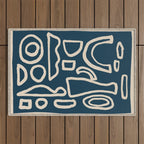Abstract Shapes 38/9a3 Outdoor Rug Gallery Image 1