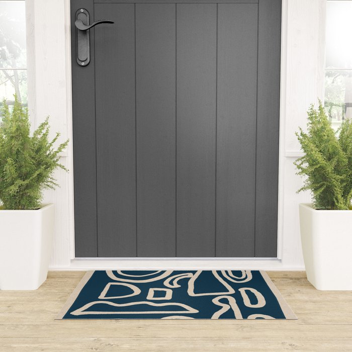 Abstract Shapes 38/9a3 Welcome Mat Gallery Image 3
