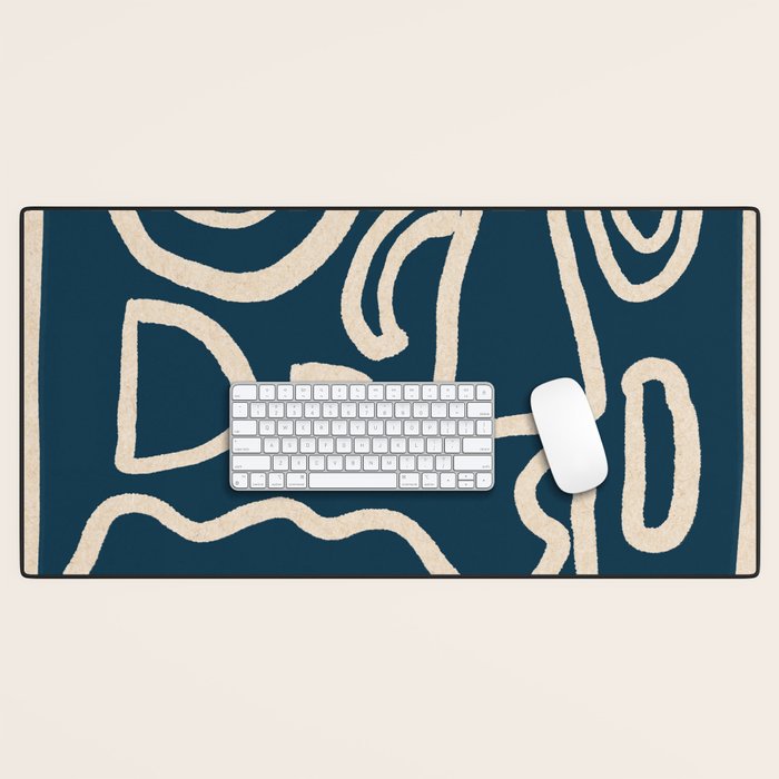 Abstract Shapes 38/9a3 Desk Mat Gallery Image 1