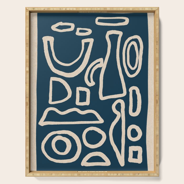 Abstract Shapes 38/9a3 Serving Tray Gallery Image 1