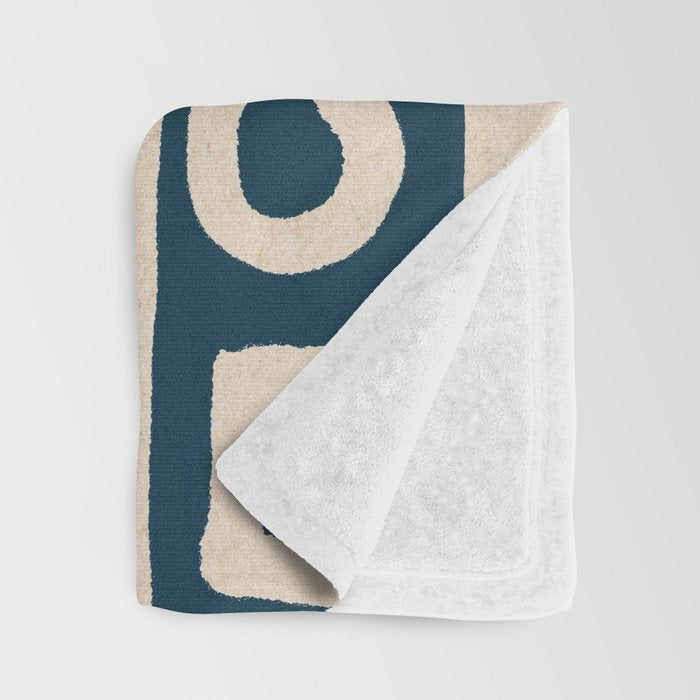 Abstract Shapes 38/9a3 Throw Blanket Gallery Image 3