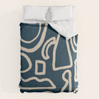 Abstract Shapes 38/9a3 Comforter Gallery Image 6
