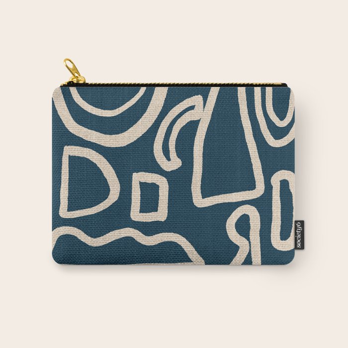 Abstract Shapes 38/9a3 Carry All Pouch Gallery Image 1