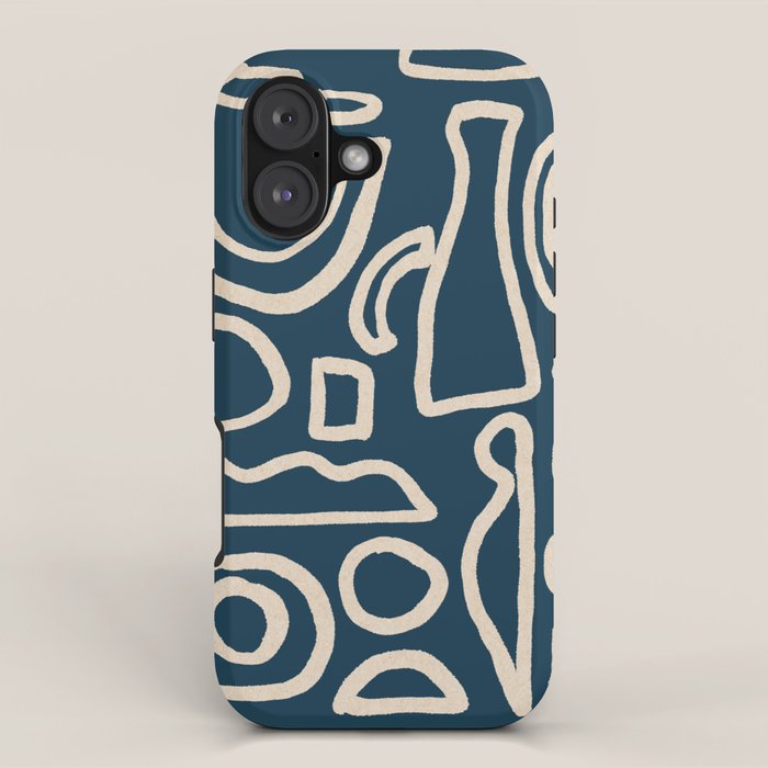 Abstract Shapes 38/9a3 iPhone Case Gallery Image 1