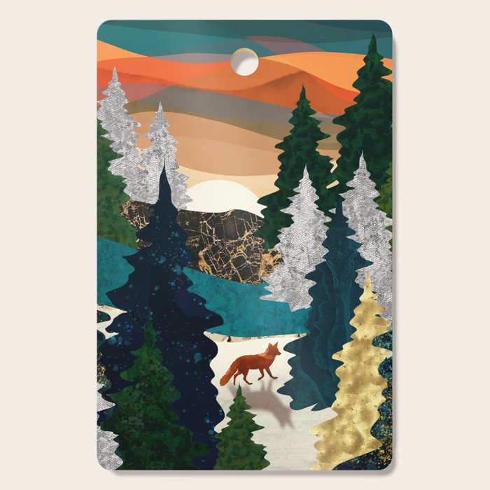 Amber Fox Cutting Board Gallery Image 1