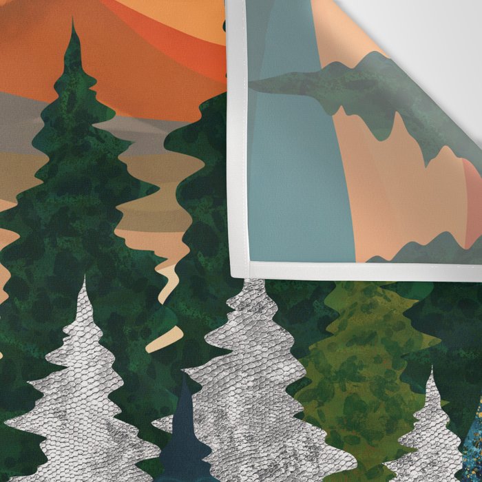 Amber Fox Wall Tapestry Gallery Image 3