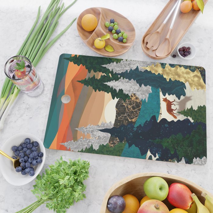 Amber Fox Cutting Board Gallery Image 2