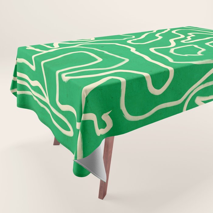 Abstract line art 151 Tablecloth Gallery Image 1