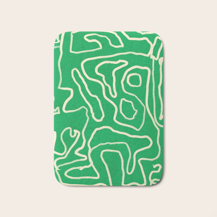 Abstract line art 151 Bath Mat Gallery Image 1
