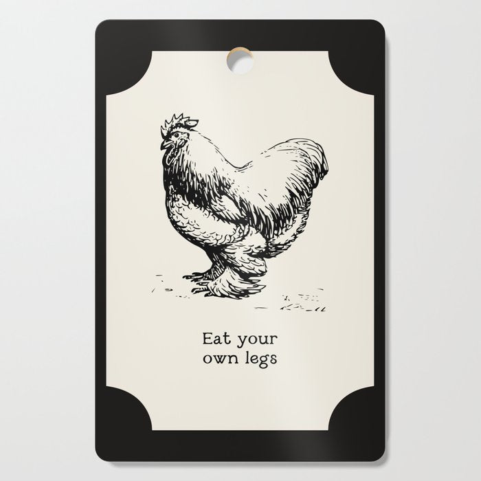 Eat Your Own Legs Cutting Board Gallery Image 1