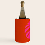 leaf shape solo pink orange summer vibes Wine Chiller Gallery Image 2