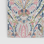 Pink Blue Green Leaf Flower Paisley Poster Gallery Image 3