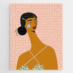 Green Hair Clip Jigsaw Puzzle Gallery Image 1