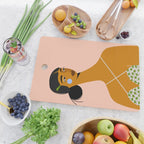 Green Hair Clip Cutting Board Gallery Image 2