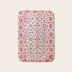 Kermina Suzani South West Uzbekistan Embroidery Print Bath Mat Gallery Image 1