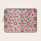 Kermina Suzani South West Uzbekistan Embroidery Print Laptop Sleeve Gallery Image 1