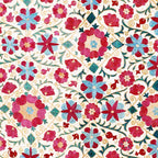 Kermina Suzani South West Uzbekistan Embroidery Print Coffee Mug Gallery Image 2