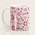 Kermina Suzani South West Uzbekistan Embroidery Print Coffee Mug Gallery Image 3