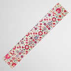 Kermina Suzani South West Uzbekistan Embroidery Print Table Runner Gallery Image 3