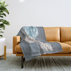 the wing ship Throw Blanket Gallery Image 1
