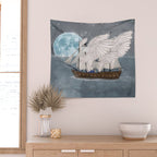 the wing ship Wall Tapestry Gallery Image 2