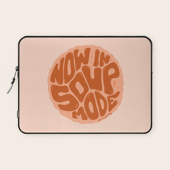 Now In Soup Mode Laptop Sleeve Gallery Image 1