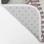 Vintage Baseball Art Bath Mat Gallery Image 2