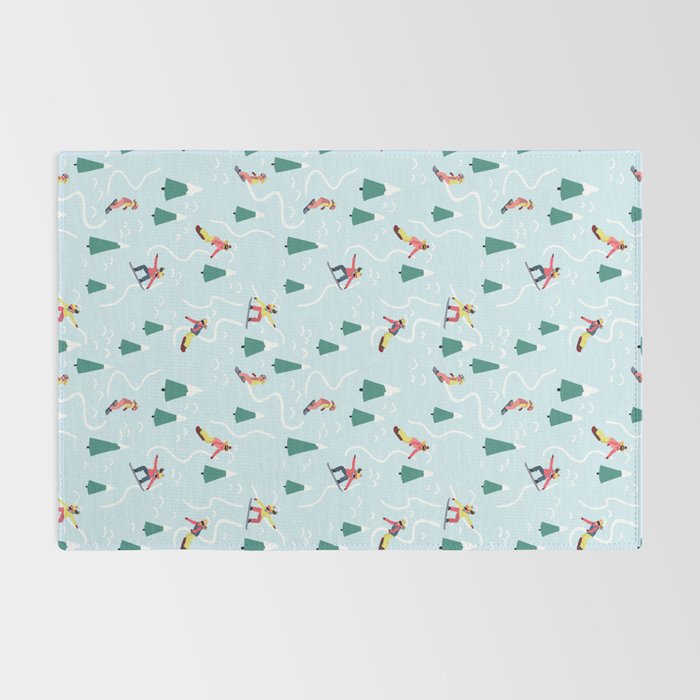 Snowboarding Girls Rug Gallery Image 2