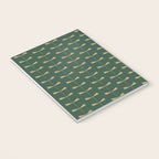 Dragonfly Pattern XVII Kelly Green Notebook Gallery Image 3